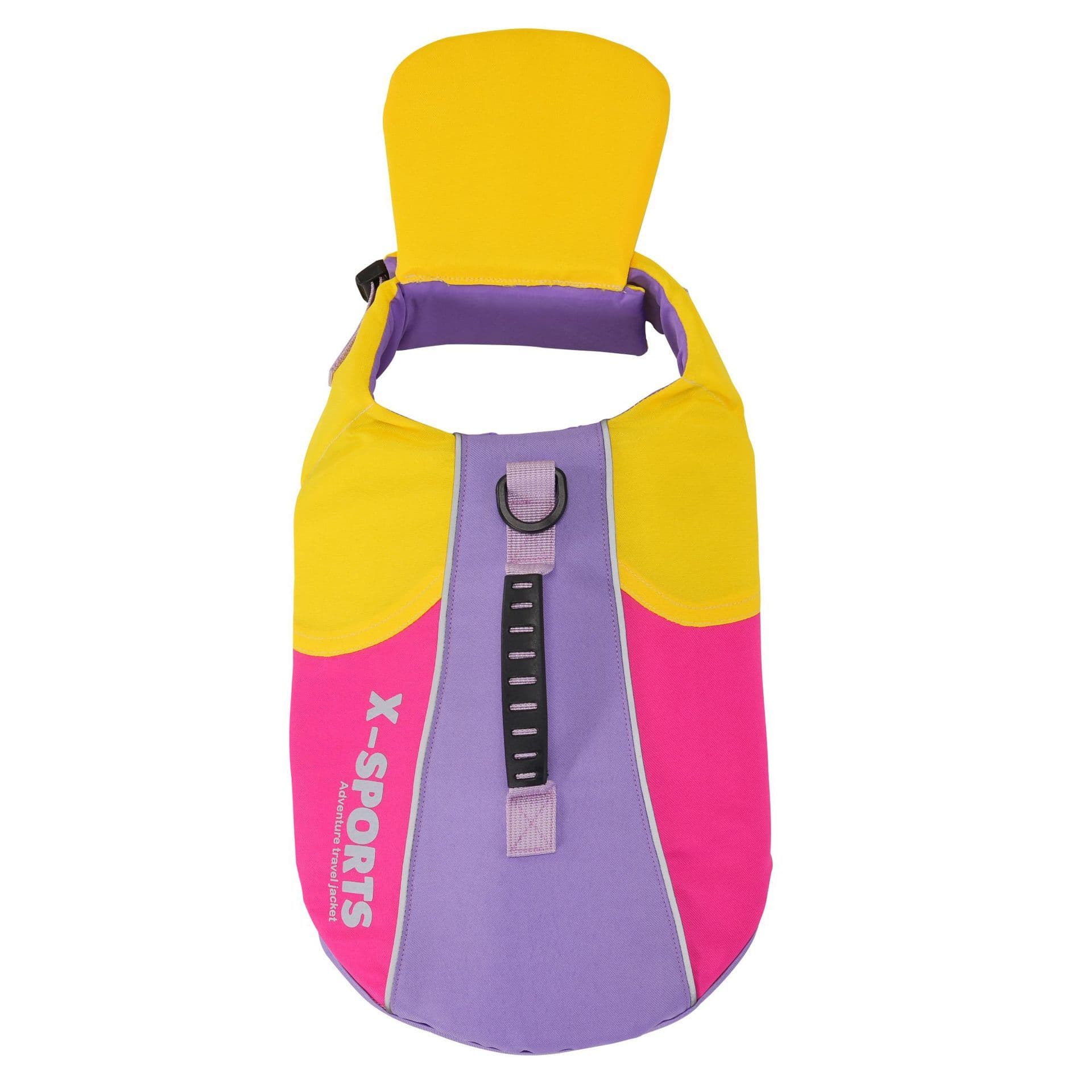 Dog Life Jacket with Rescue Handle, Reflective High Buoyancy Swim Vest for Small Medium Large Dogs, Purple, photo 1 of 10