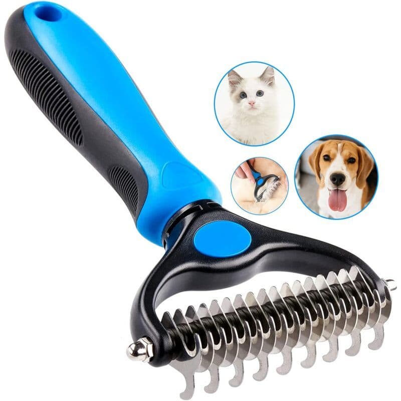 Brush for Dogs and Cats, Undercoat Brush Deshedding for Medium to Long Haired Dogs and Cats, Removes Slightly Dead Undercoat, photo 1 of 4