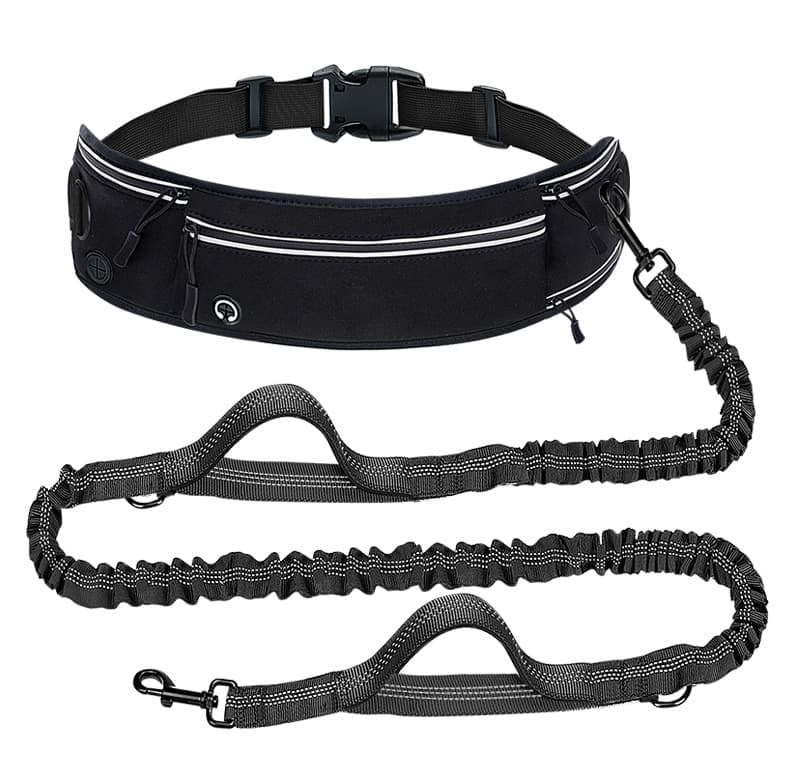 Shock-Absorbing Running & Dog Walking Belt – Integrated Waist Pack with Retractable Traction Rope and Ergonomic Support, photo 1 of 6