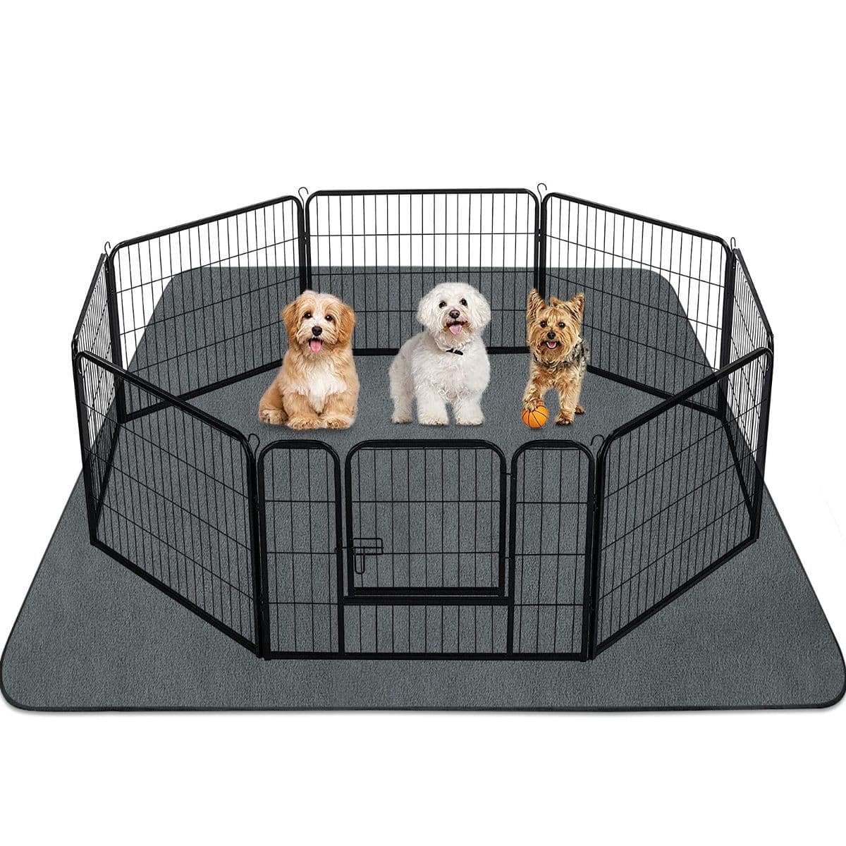 Washable Pee Pads for Dogs Reusable Dog Pads Extra Large Upgrade Non-Slip Dog Pee Pads Heavy Absorbency Puppy Pee Pads Quick Dry Whelping Pads/Waterproof Puppy Training Pad - Dark Gray, photo 1 of 10