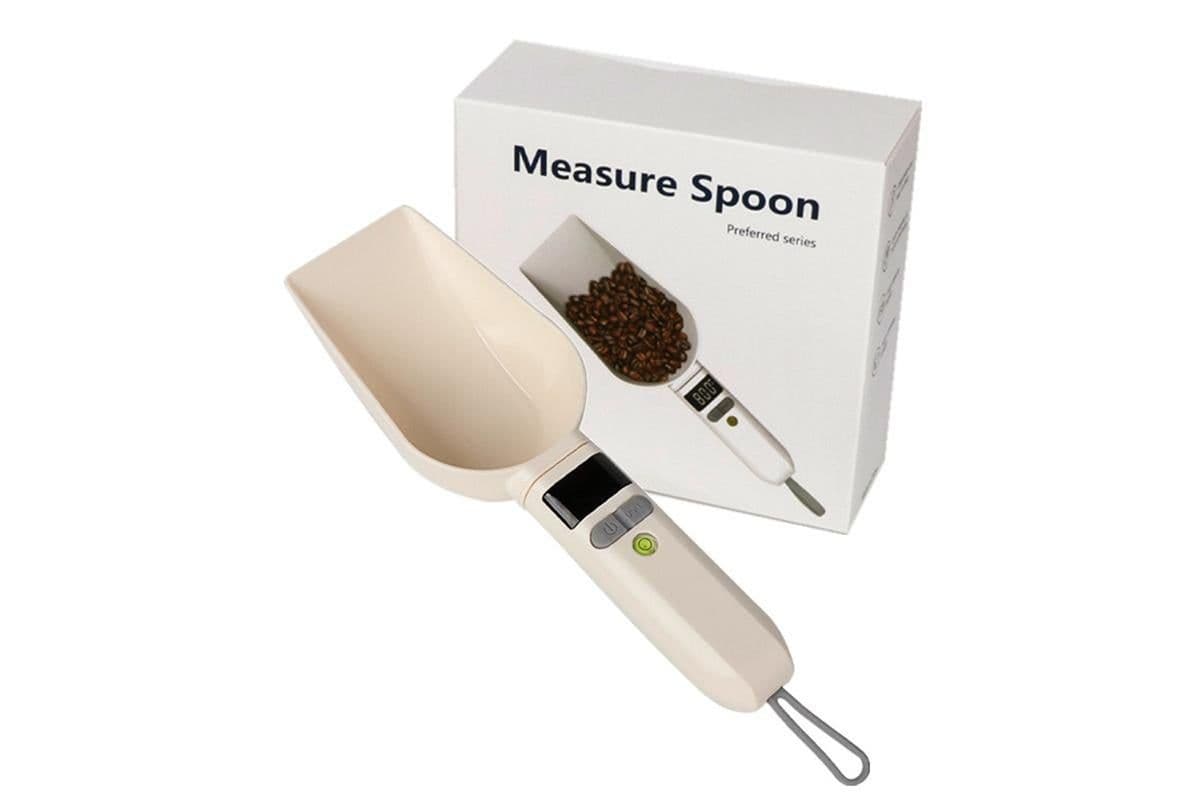 Digital Pet Weighing Spoon High Accuracy Detachable Kitchen Spoon Scale, photo 1 of 5