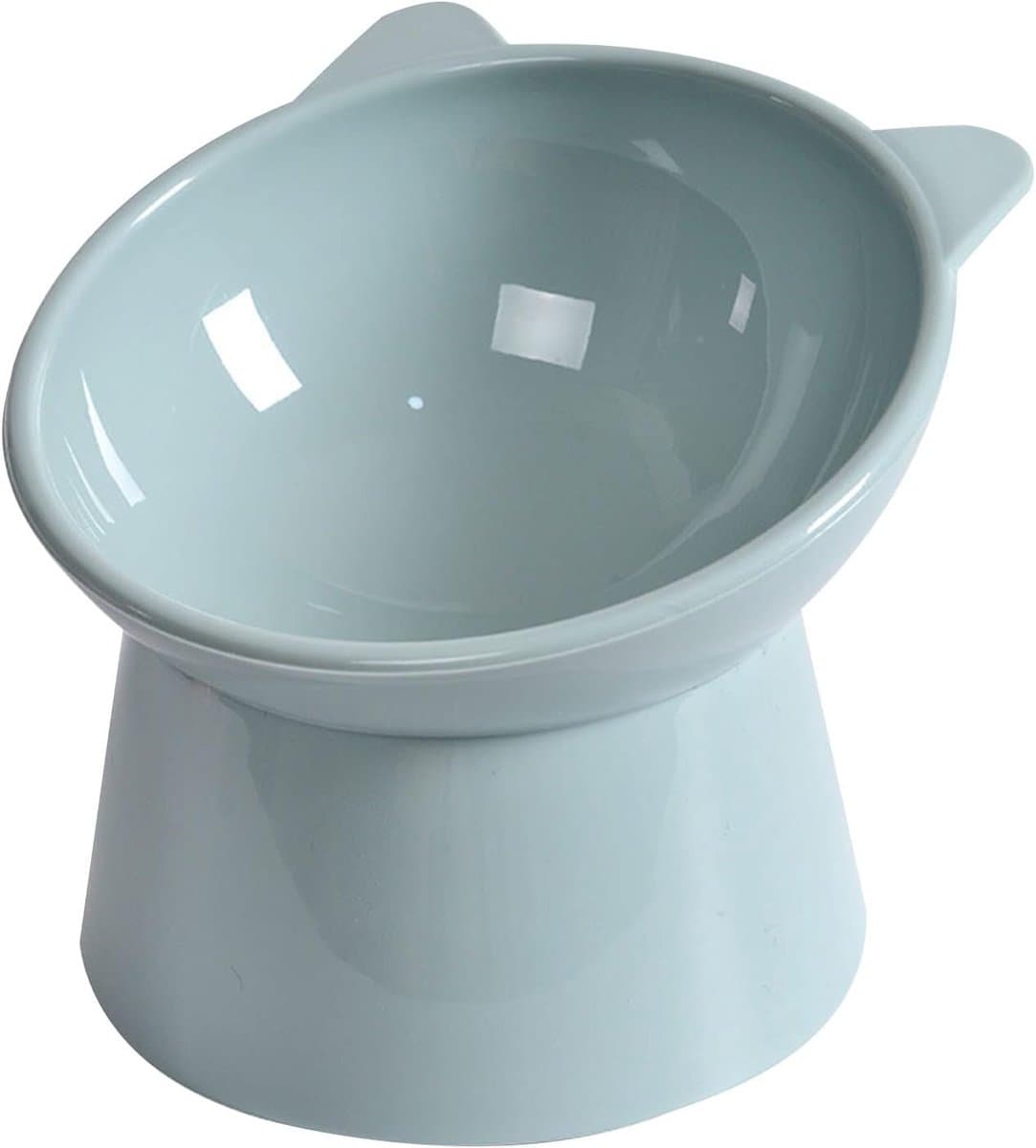 Cat bowl - Feeders - Tilting bowl - Anti-vomiting - Angled design - Perfect for cats - Indoor use - Pet accessories, photo 1 of 10