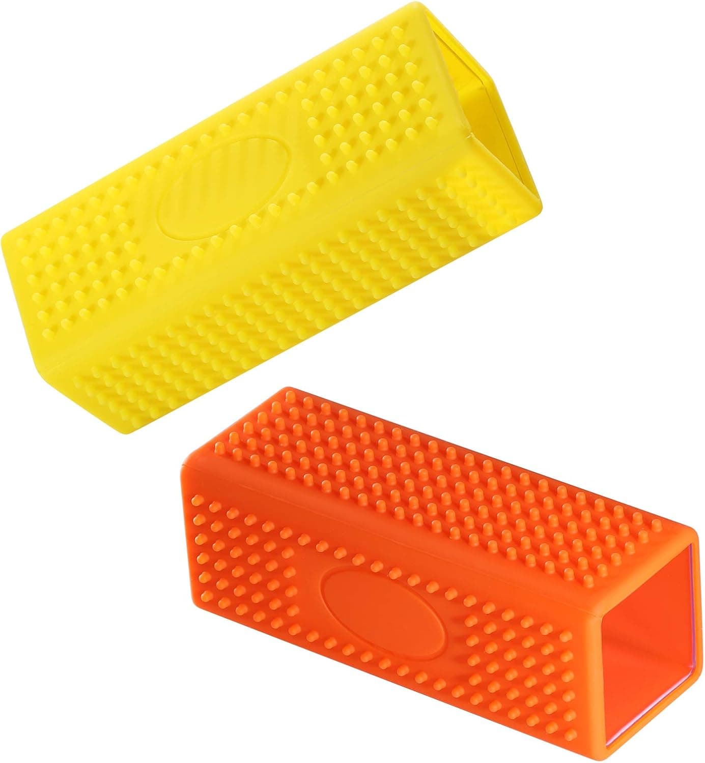 2-Pack Pet Dog Cat Hair Remover for Cars Furniture Carpet Block Roller Sofa Hollow Rubber Cleaner Brush, photo 1 of 6
