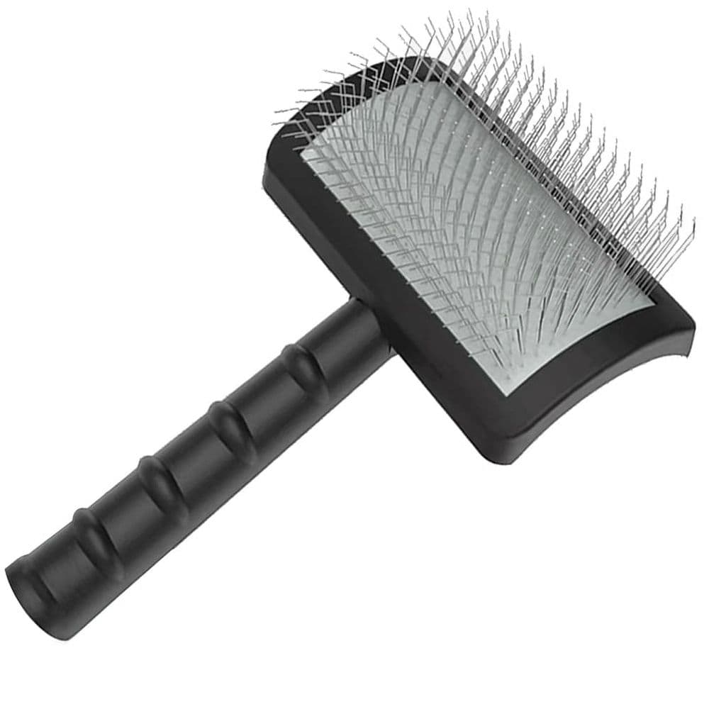 Firm Slicker Brush for Dogs- Extra Long Pin Slicker Brush for Large Dog Pet Grooming Wi_WM58, photo 1 of 5