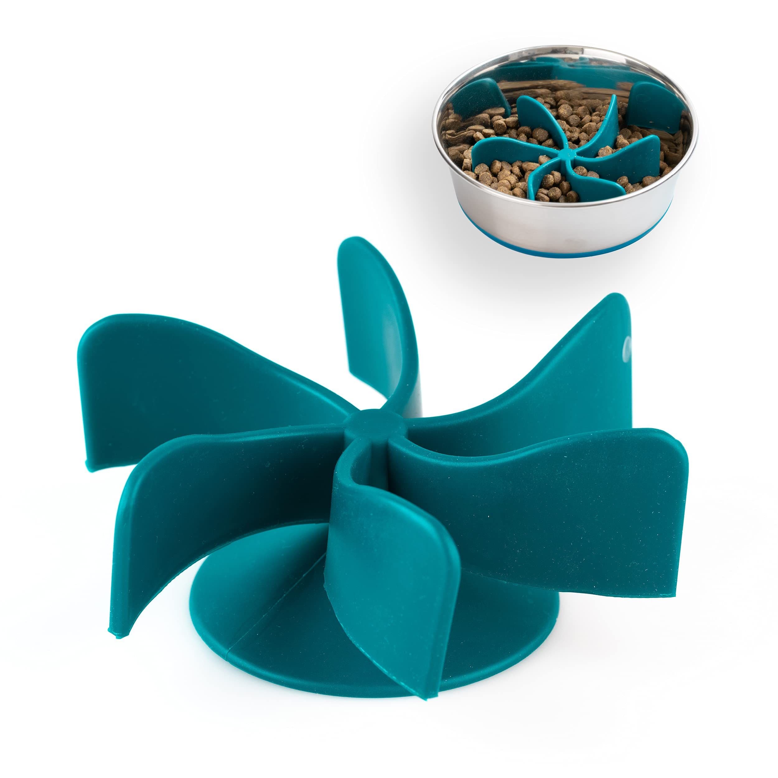 Spiral Slow Feeder Insert Slow Feeder Turn a Dog Bowl or Dog Dish into a Dog Bowl (Alternative to Dog Puzzle Feeder, Lick Mat, photo 1 of 5