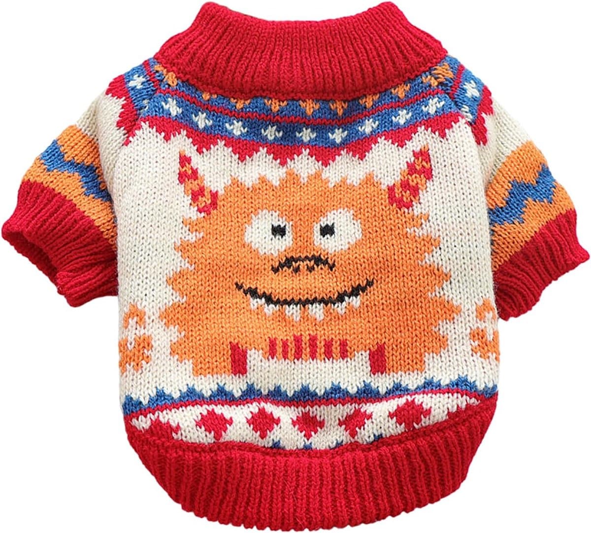 Dog Coat - Dog Sweater - Sweater for Small Dogs - Dog Sweater - Winter Knitted Sweater - Warm and Lightweight Cat Sweater - Perfect for Chihuahuas - Holidays - Christmas Decorations - Christmas, photo 1 of 10
