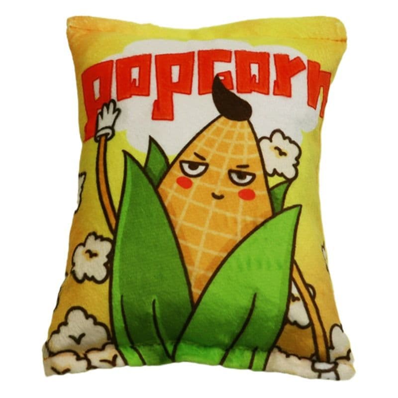 Plush Squeaky Pet Toy Potato Chips Jinda Toys cheese flavor potato chips