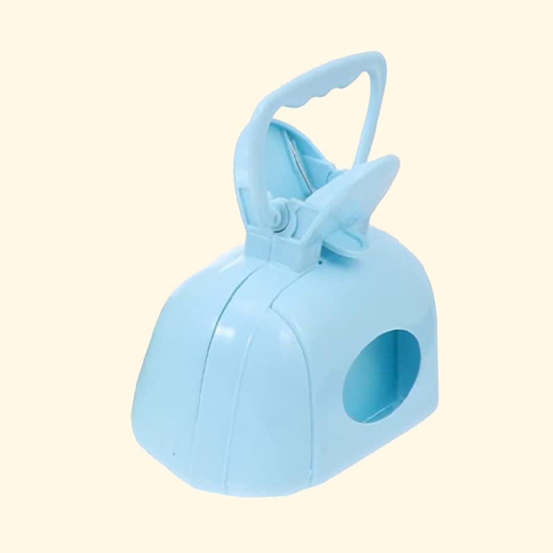 3-in-1 Dog Poop Bag Dispenser Blue Portable Leakproof Easy to Use Pet Waste Cleaning Helper, photo 1 of 6