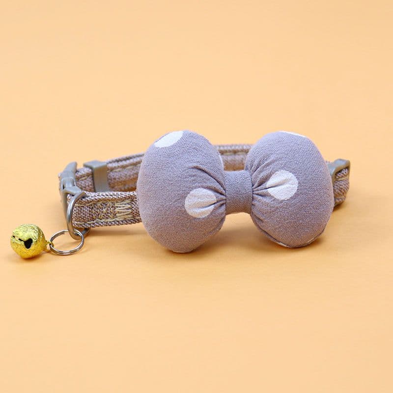 Zichen Dog Collar Polyester Cotton Bow 1.0 Cotton Bow Single Item, photo 1 of 5