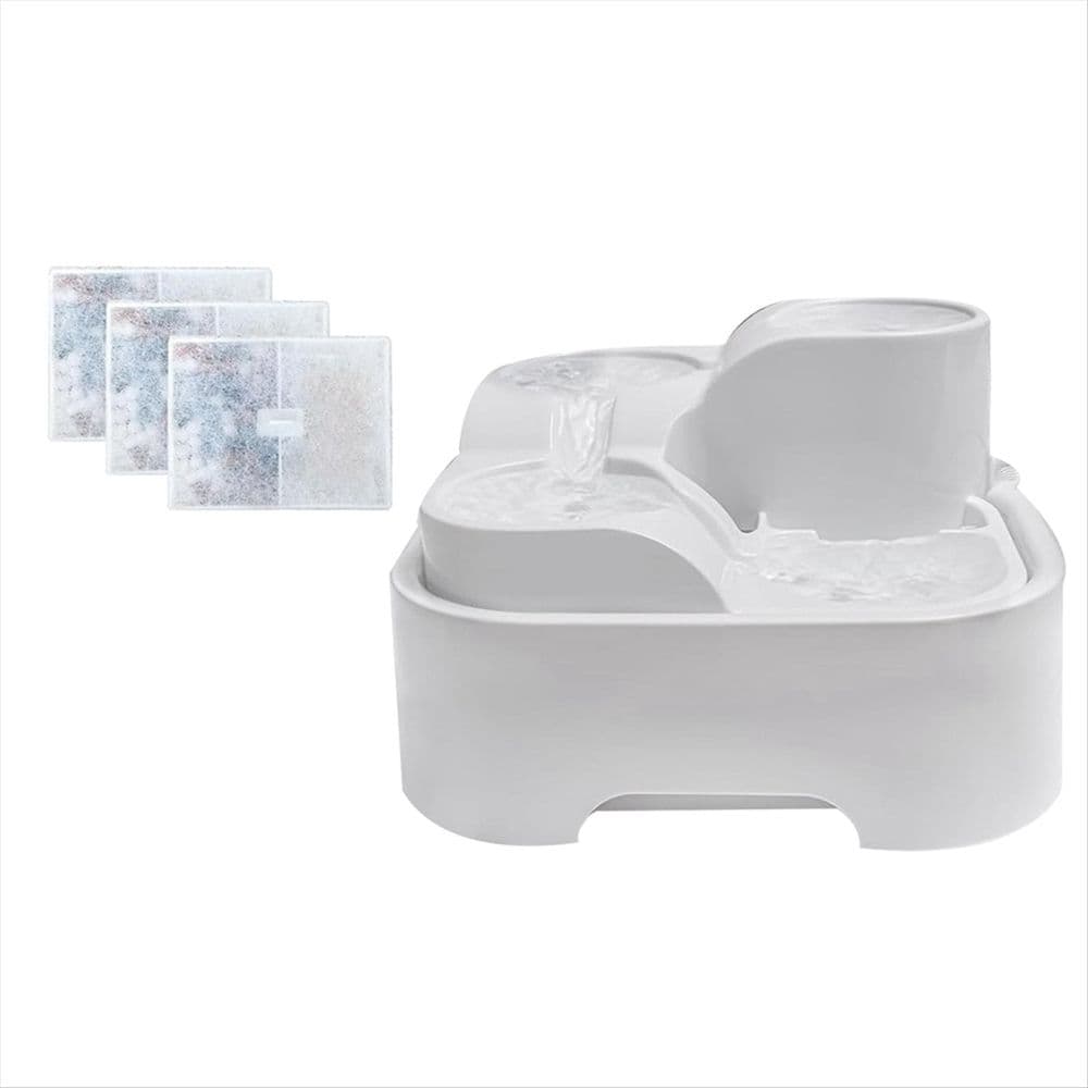 Cat Water Fountain,Pet Drinking Fountain for Multiple Pet,Ultra Silent Cat Water Bowl ,for Small Medium Cat Kitty, photo 1 of 5