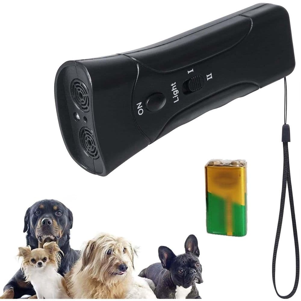 Pet Gentle Anti Barking Device with Battery, New Ultrasonic Pet Trainer for Dogs, Instantly Stop Barking & Other Bad Behaviors with 1 Click of A Button, for All Dogs for Puppies & Dogs, photo 1 of 5