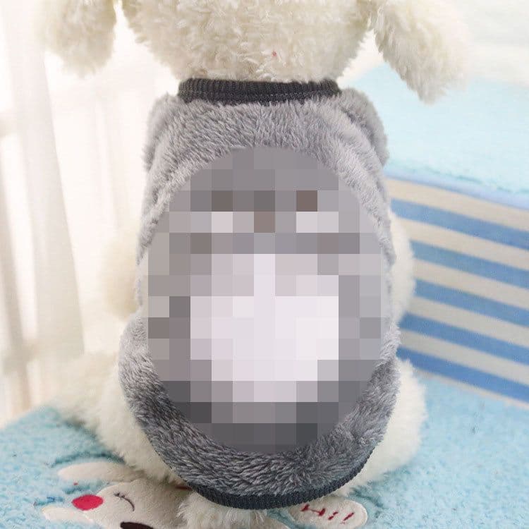 Shine Cute Puppy Dog Vest Coral Velvet Pet Clothing 039 cat
