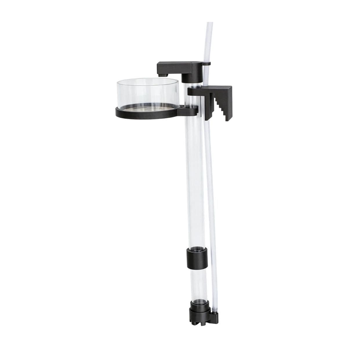 Waste Collector Aquarium Debris Remover, Tube with Removable Mesh Cup Clip on Mount for Routine Water Care - Size 1Pack
