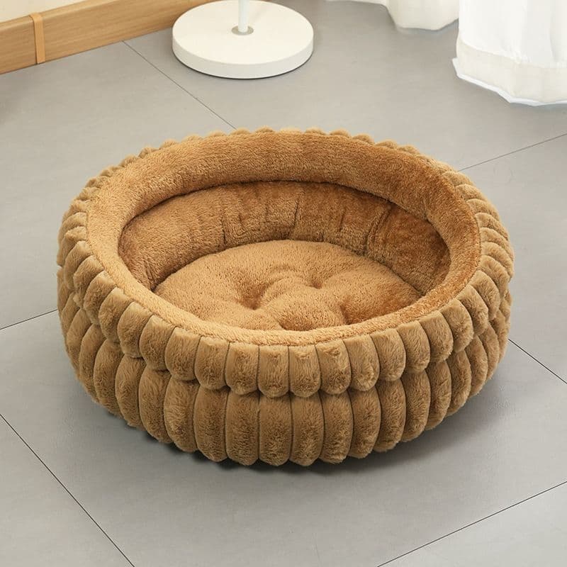 Plush Round Bed