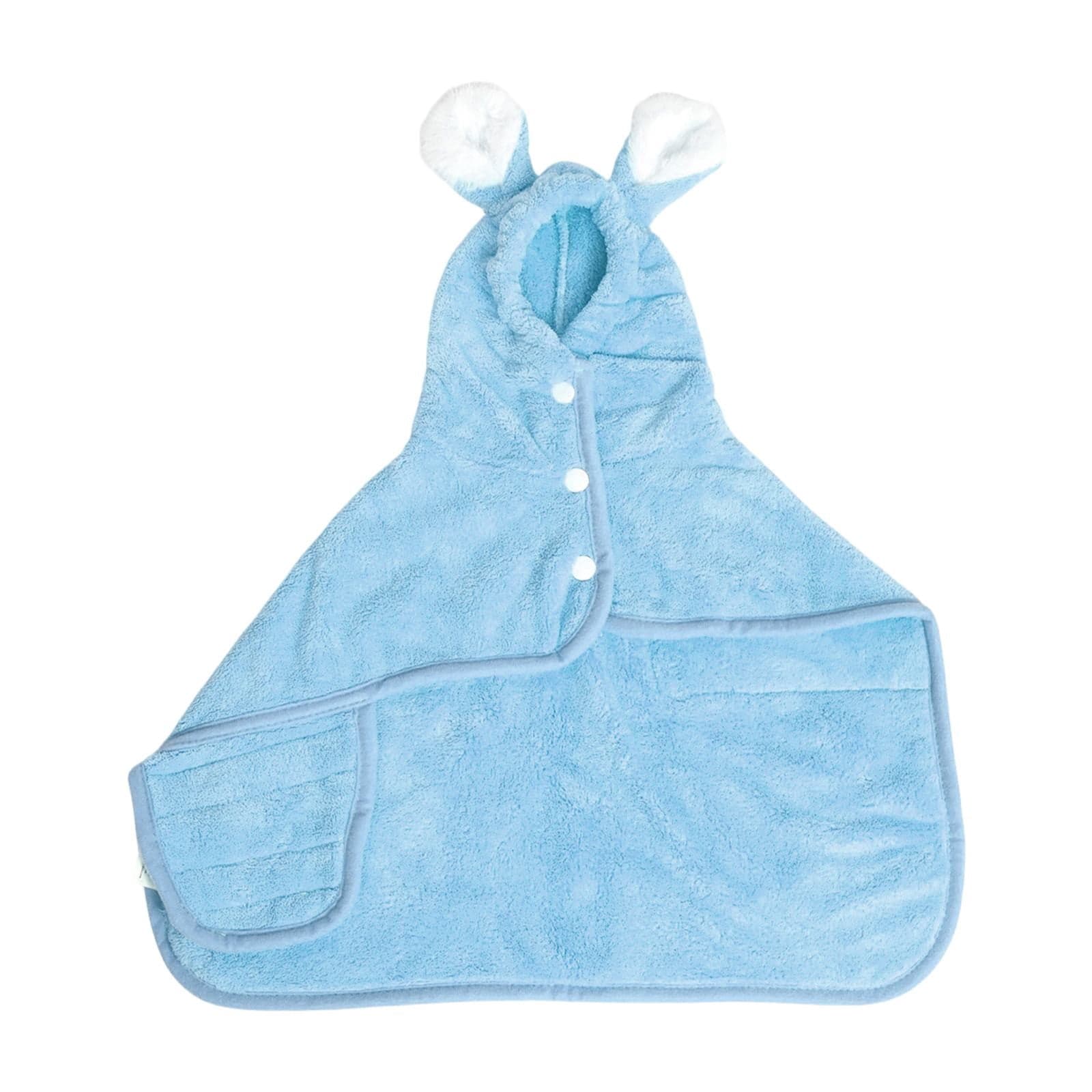 2026 New Puppy Bathrobe with Hood, Dog Bathrobe Absorbent Towel for Small Dogs Fast Drying Dog Robe Coat with Hood Puppy Towel Wrap Pet Grooming After Shower, photo 1 of 10