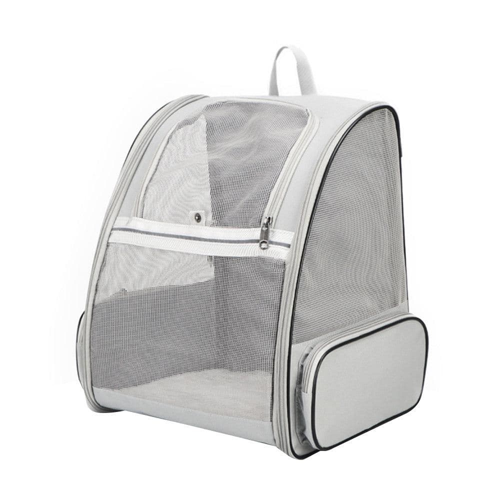 Travel Pet Cat Carrier Backpack Portable Breathable Outdoor Grey, photo 1 of 6