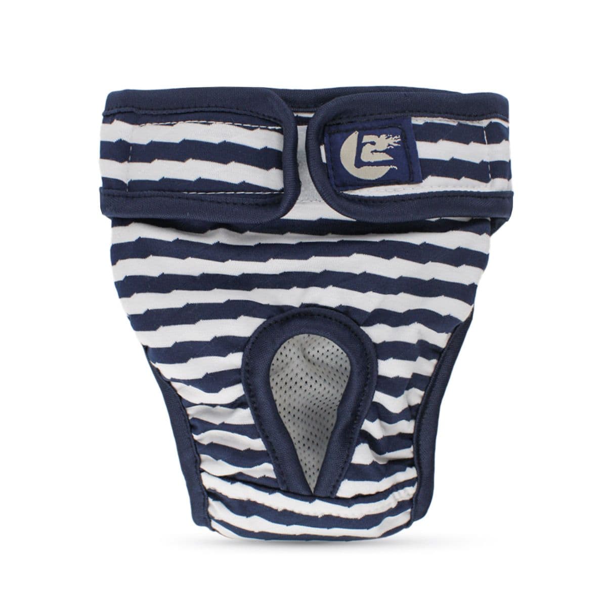 Striped Dog Physiological Pants with Adjustable Magic Tape Waistband, Machine Washable Pet Diapers for Heat Cycle, Travel, and Daily Indoor or Outdoor Use,), photo 1 of 10