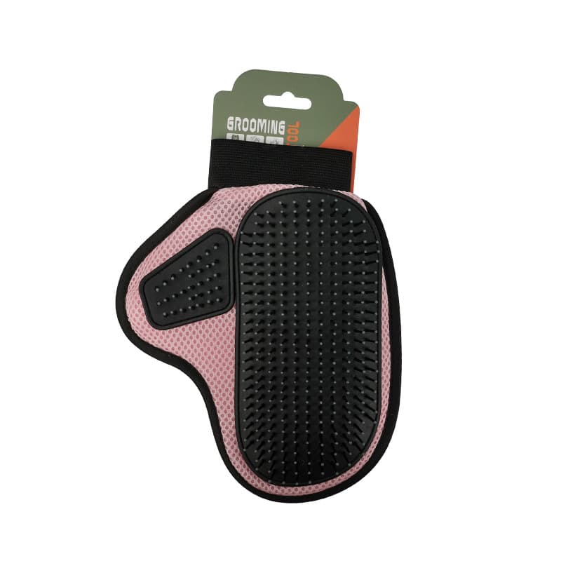 2 Pcs Pet Grooming Glove - Gentle Deshedding & Massage Mitt for Dogs & Cats, Efficient Fur Remover