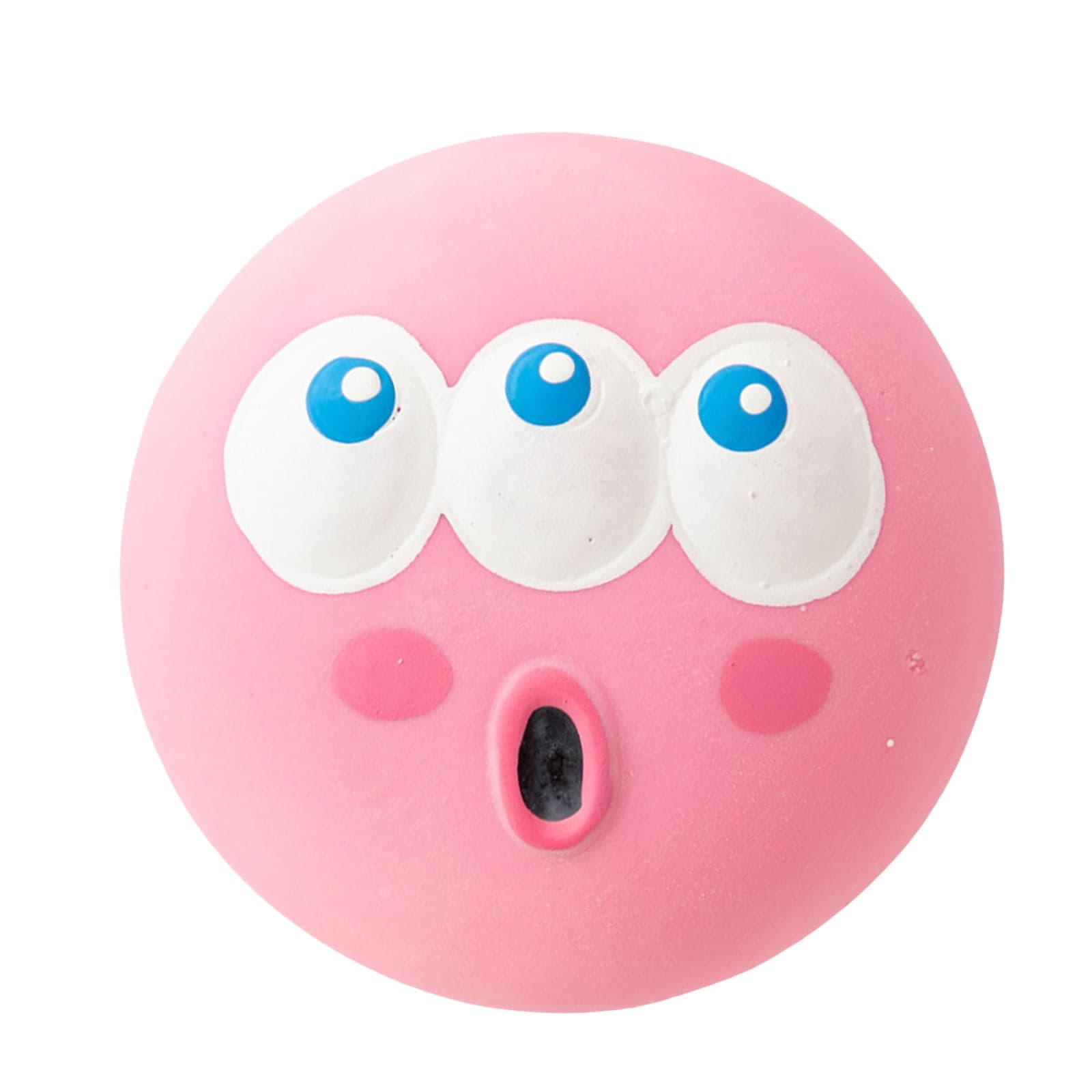 5.5 cm Squeaky Dog Toys Funny Chewing Latex Rubber Soft Fetch Play Interactive Squeaky Dog Balls for Puppy Small Medium Pet Dog (One Size), photo 1 of 8