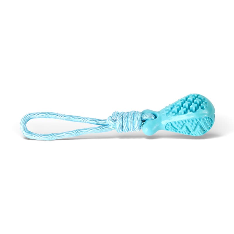 Single Drop of Water Durable Cotton Rope Dog Toy Set (3-Pack) - Chew, Tug & Treat Dispensing Ball for Dental Health