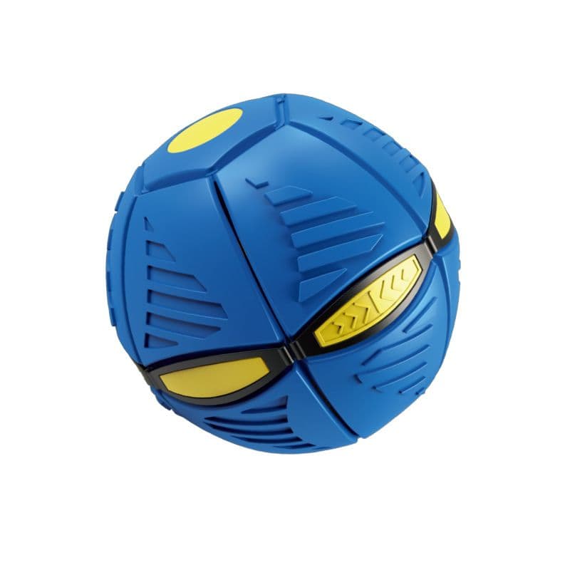 New Doggy disc Ball, Interactive Flying Saucer Ball Dog Toys, pop up Ball for Dogs, Variable Form Pet Toys (Blue), photo 1 of 5