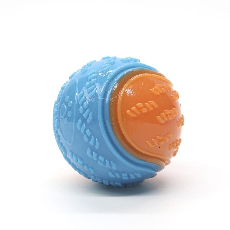 Squeaky Dog Balls - 2-Pack Durable TPR Chew Toys for Puppies and Adult Dogs - Interactive Fetch and Training Ball with Teething Texture - Safe and Non-Toxic Daily Play Solution