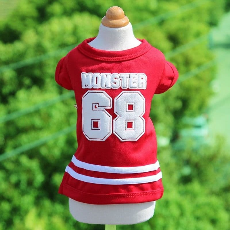 Pet T Shirt Cotton Little Monster