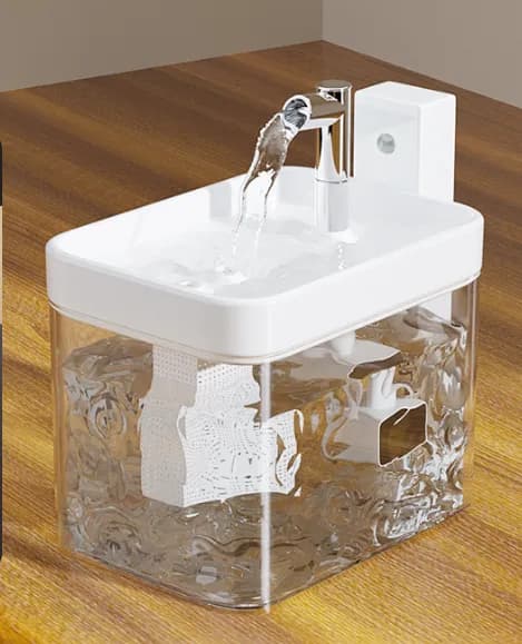 Wireless Sensor Pet Water Fountain - 1.5L Automatic Filtered Dispenser