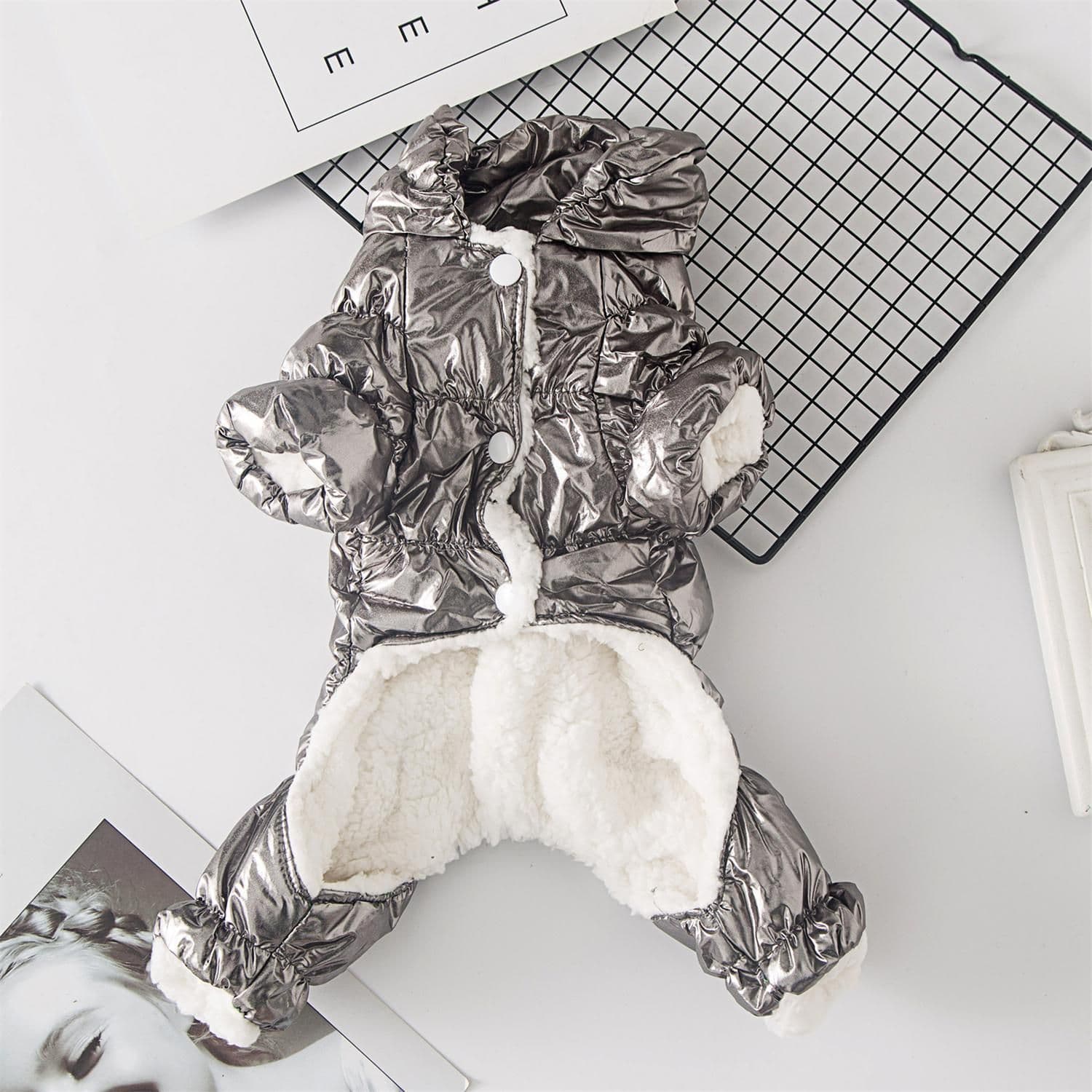 Dog Clothes Winter Four Legged Cloth Qipin