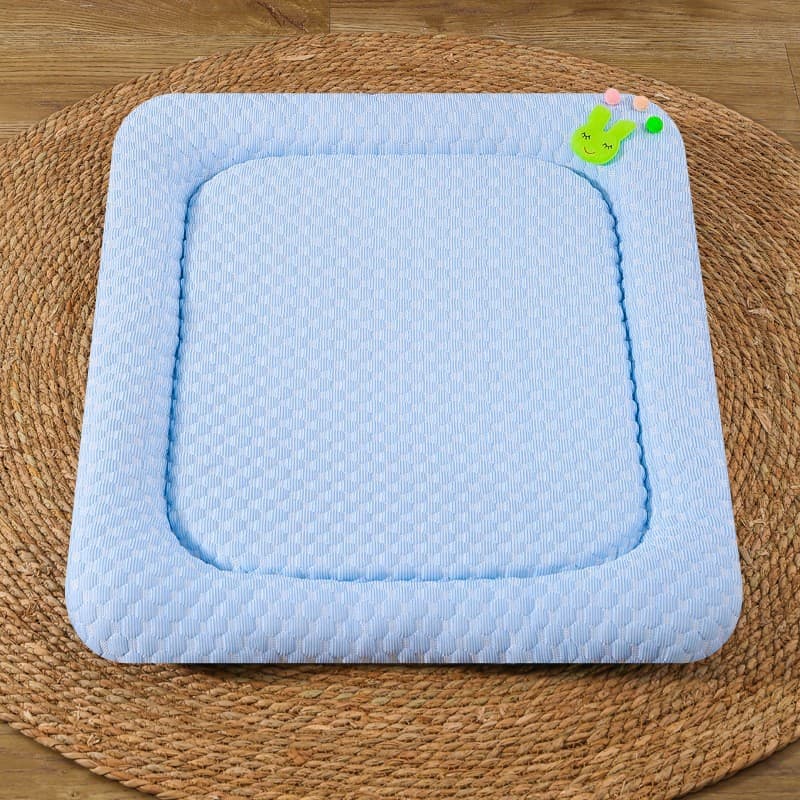 Breathable Cooling Pet Mat - Ice Bean Summer Bed for Small Dogs