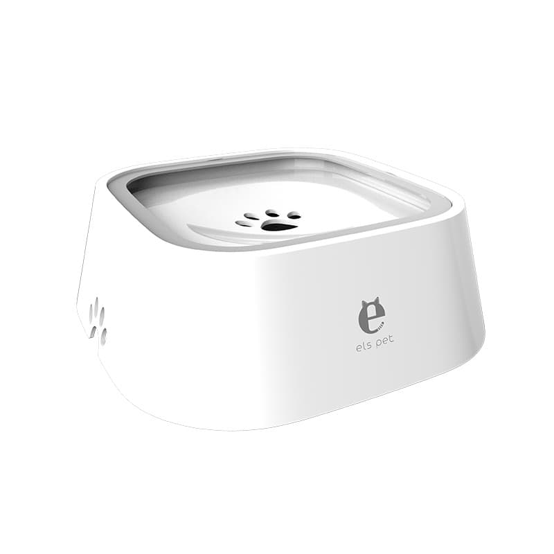 Anti-Spill Floating Pet Water Bowl for Dogs and Cats - 1L Capacity, Splash-Proof and Anti-Wet Mouth Design