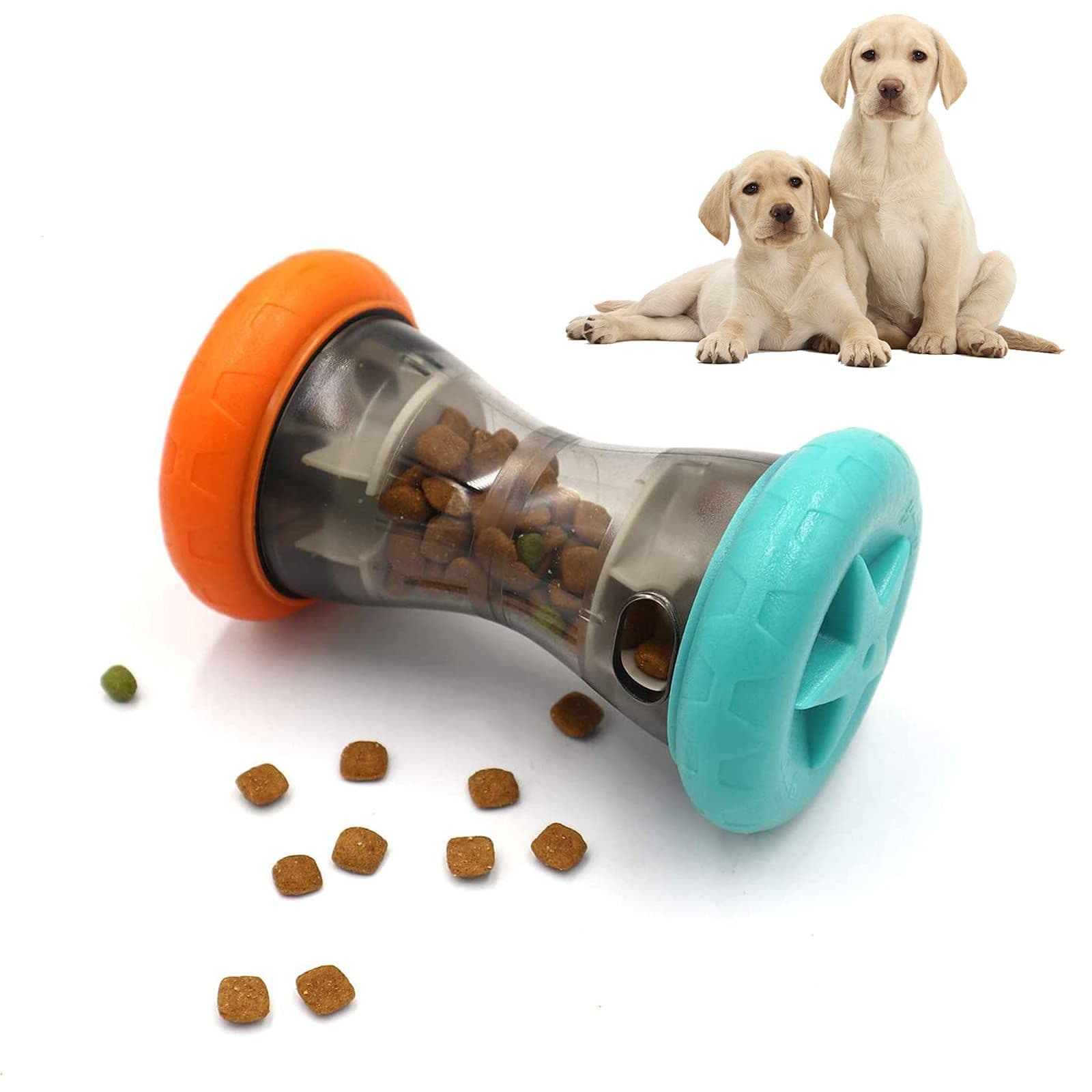Dispensing Puzzle Toys for Small Dogs,Interactive Chase Toys,Perfect Alternative to Slow Feeder Dog Bowls to Improves Digestion, photo 1 of 5
