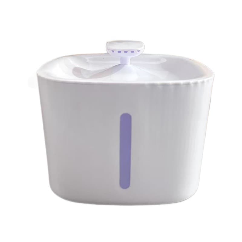 White New Pet Water Fountain – 3L Automatic Circulating Water Dispenser, Quiet Operation, Non-Wet Mouth Design for Cats and Dogs, photo 1 of 3