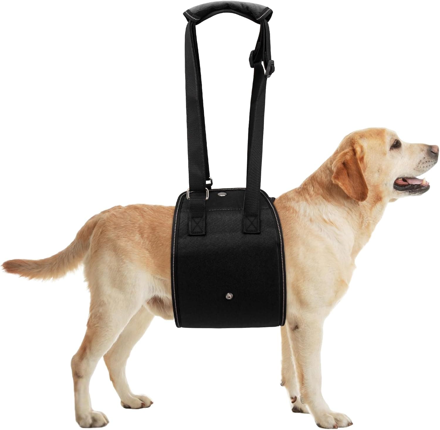 Dog Lift Harness Dog Sling for Large Dogs, Portable Dog Carrier Sling for Back Legs, Ajtable Hip Support Harness for Weak Rear Leg, Assist Senior Disabled Joint Injuried and After ACL, photo 1 of 7