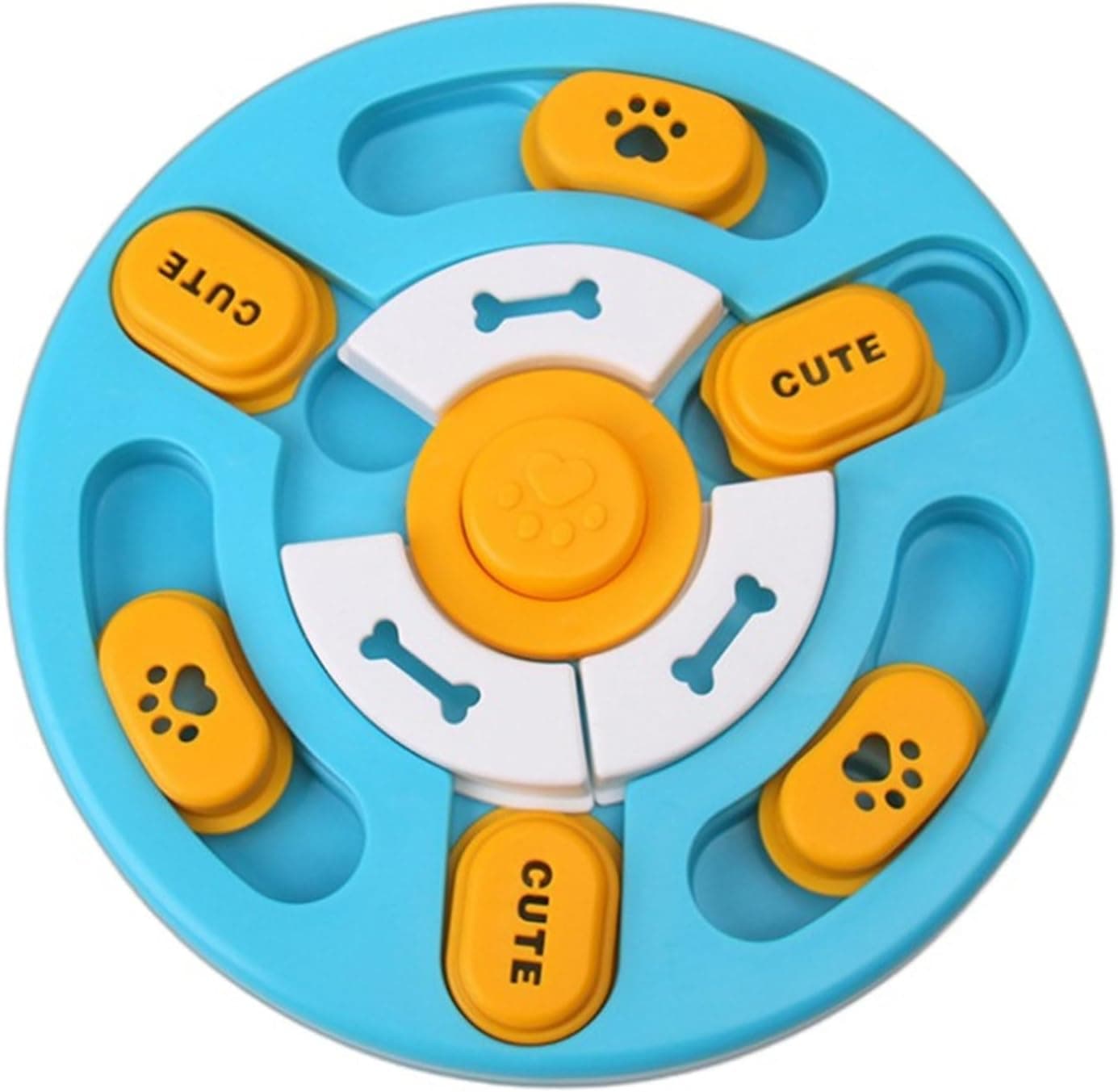 Dog Toys - Educational Toys - Treat Dispenser - Blue - 1pc, photo 1 of 5