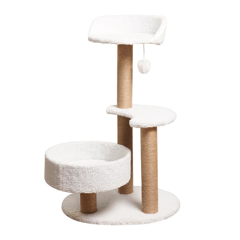 Modern Cat Tree Tower with Scratching Posts and Cozy Perches (50x38x80 cm), photo 1 of 2