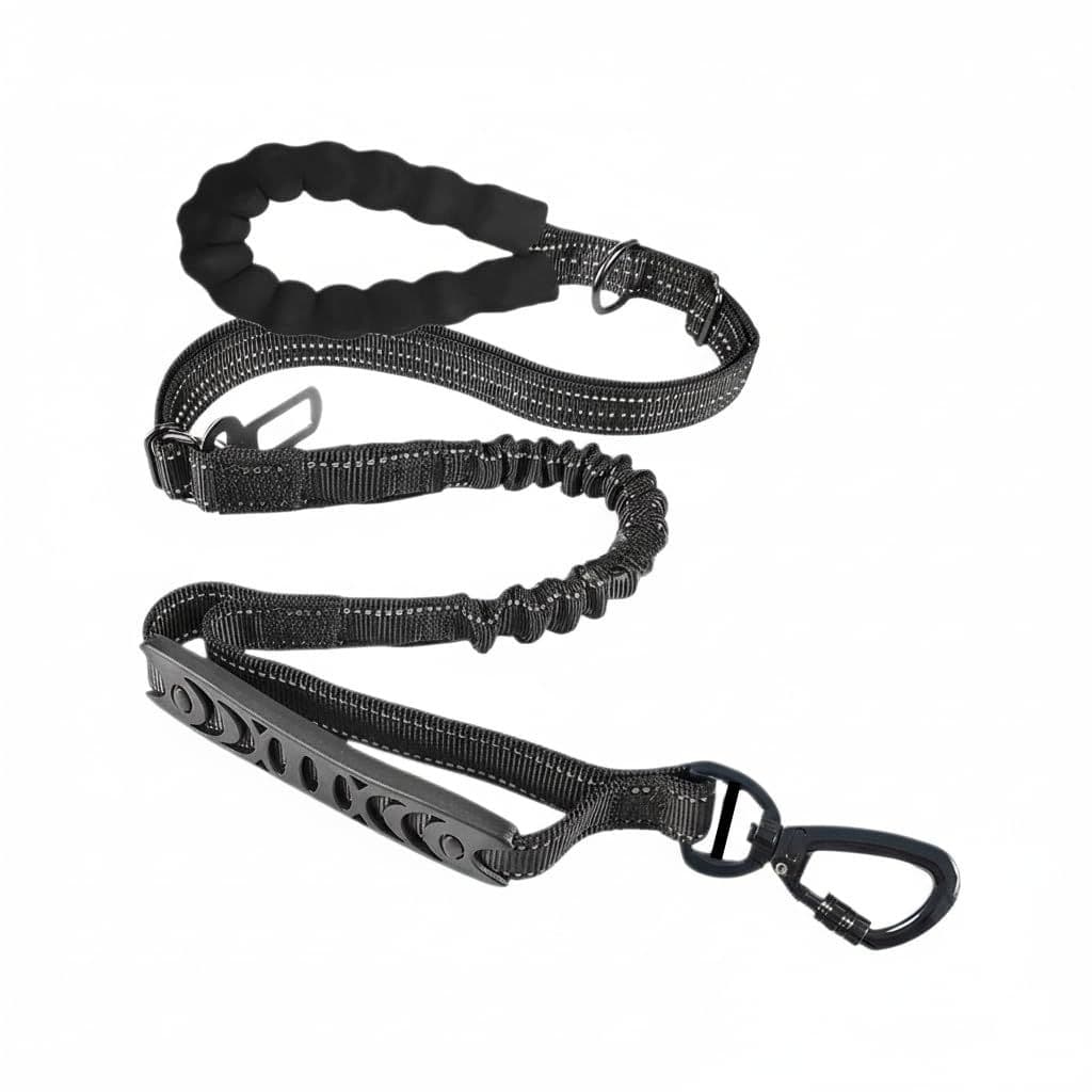 Bungee Leash for Large Dogs That Pull, No Pull Shock Absorbing Dog Leash, Heavy Duty 1.9 m Tangle(black), photo 1 of 5