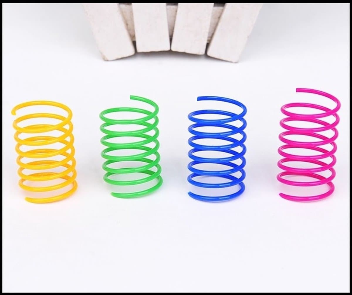 Cat Toys | Cat Springs | Cat Jumping Springs | Spring | Cat Spring | Set of 4, photo 1 of 6