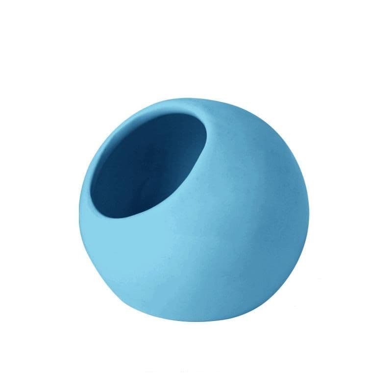 Anti-Splash Ceramic Parrot Feeder Bowl Gnaw-Resistant Bird Food Dish with Stable Base, 150ml Capacity, Smooth Glaze Finish for Small Birds