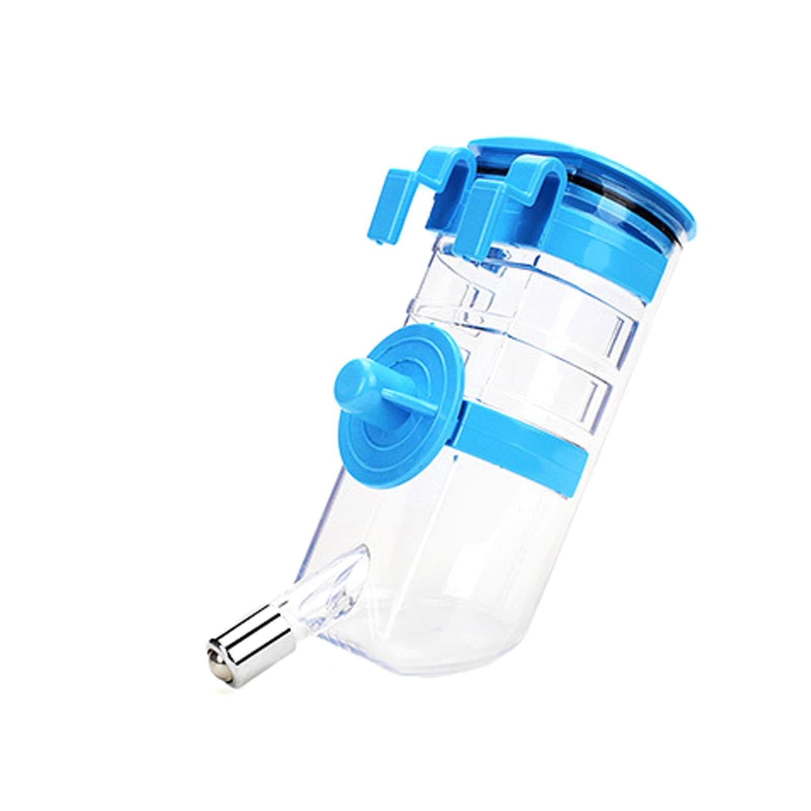 Hanging Pet Water Bottle 350ML Cage Mounted Feeder with Steel Ball Nozzle