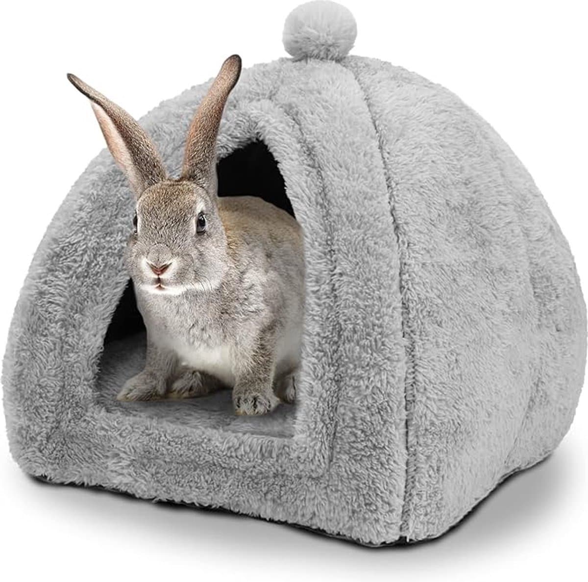 Rabbit hutch - Gray - 1 piece - 34*34*36cm - For rabbit guinea pig ferret - Rabbit hutches - For indoor use - Rodent cage - Rodent house, photo 1 of 6
