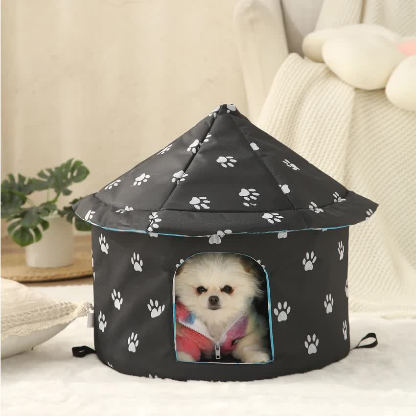 Outdoor Waterproof Cat House - Insulated, Weatherproof, Warm Shelter for Cats, Ideal for Winter Protection