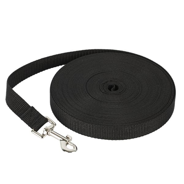 Training Leash for Small and Medium Dogs, Dog Leash for Dog/Puppy for Recall Training, Camping-Black 10*2M_max, photo 1 of 5