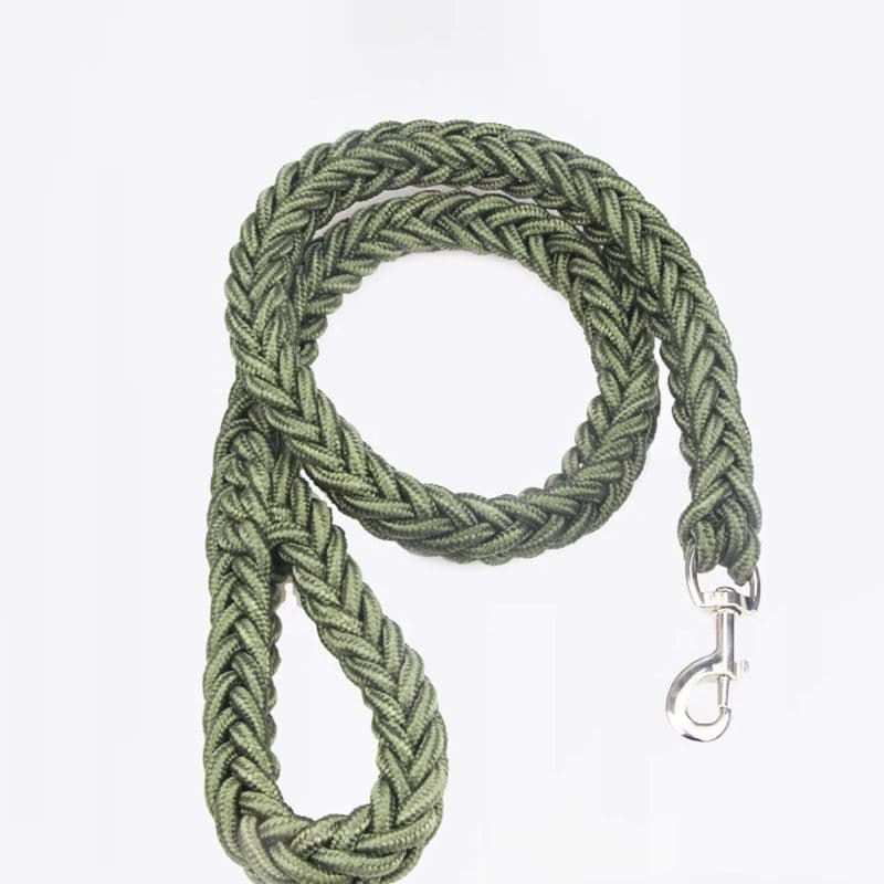 Nylon Dog Leash 8 Strand Braided Pet Walking Rope -rope length 1.3m thick, photo 1 of 6
