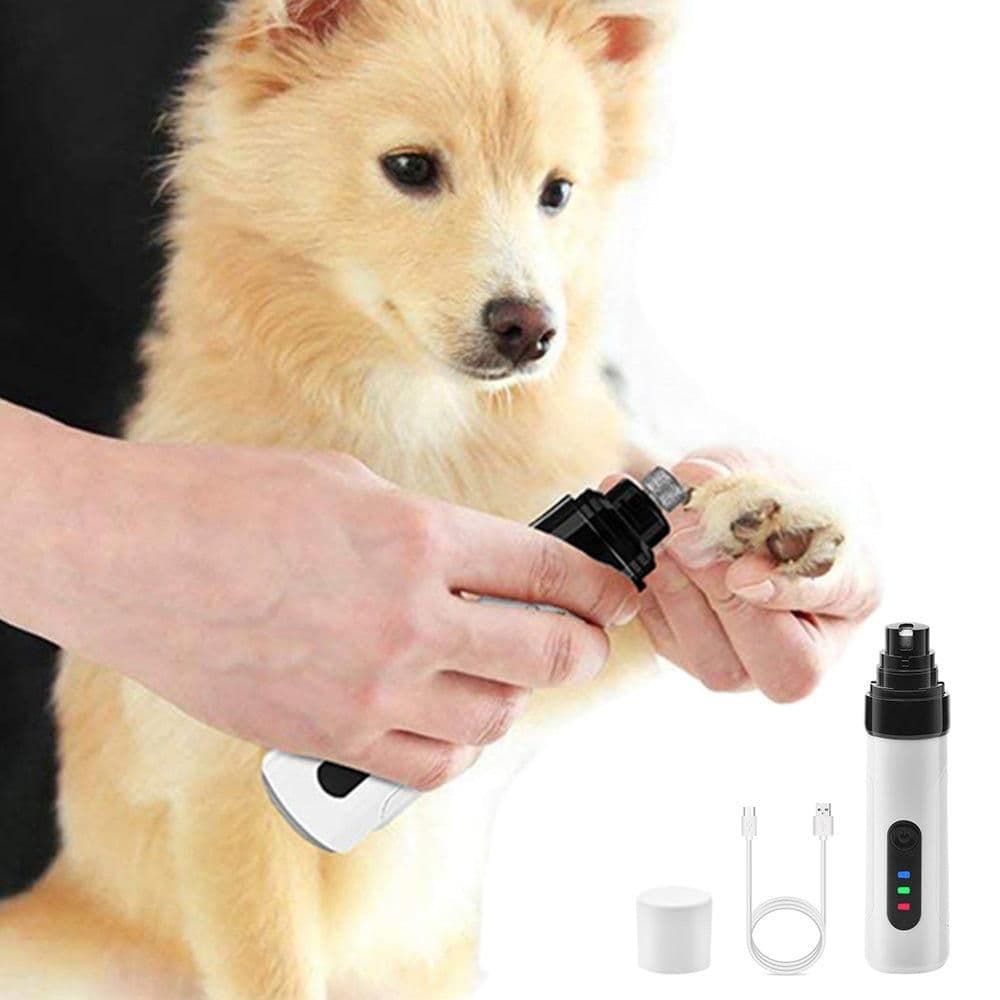 2-Mode Silent Pet Grooming Nail Grinder Rechargeable Dog Nail Trimmer, photo 1 of 5