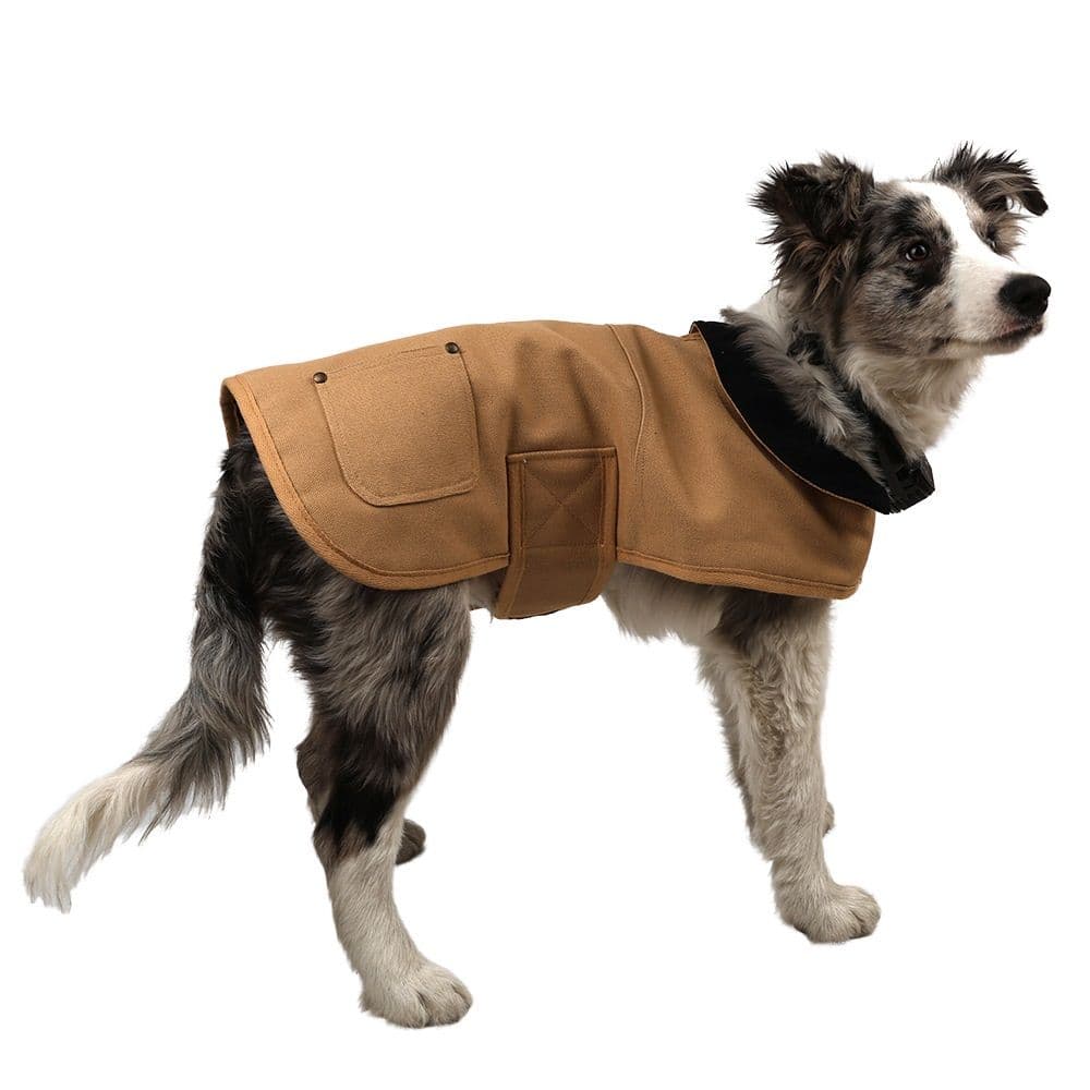 Firm polyester Dog Chore Coat, Insulated Weather Resistant Jacket for Cold and Windy Conditions, Large, photo 1 of 4