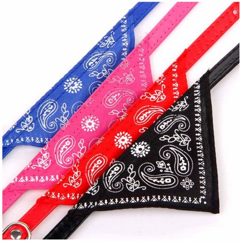 Collar Bandana Scrunchie Scarf for Cats and Dogs