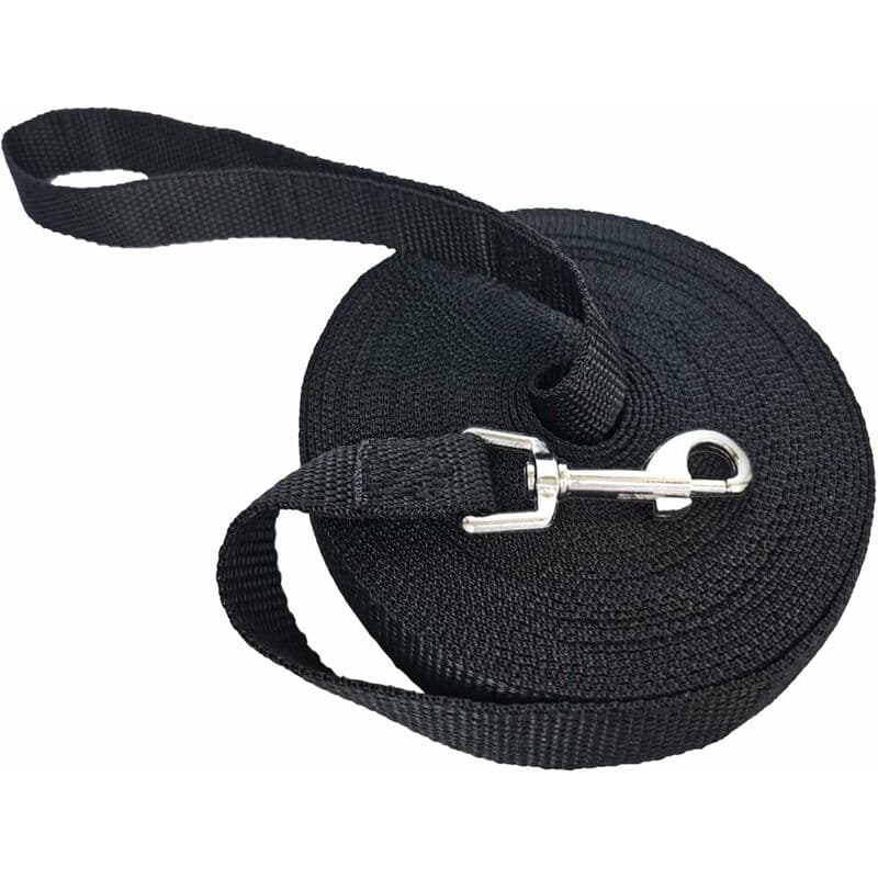 Dog Leash 5M/ 10M / 15M Black, Dog Training Leash, Long Leash For Small To Large Dogs, photo 1 of 4