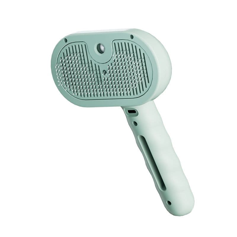 Rechargeable Pet Massage Comb with Spray, Anti-Shedding, Detangling, and Cleaning Comb