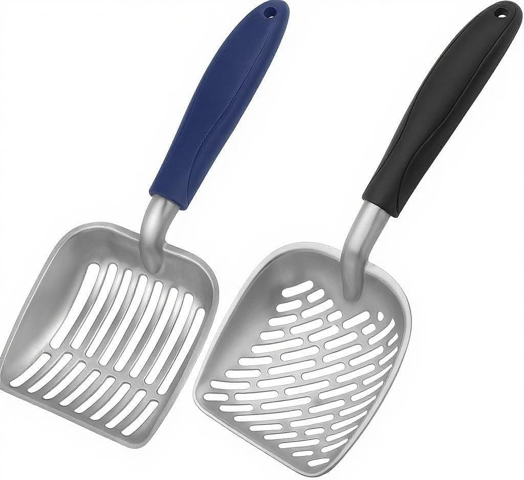 Dual Size Cat Litter Scooper Combo Set for Easy Cleanup, photo 1 of 8